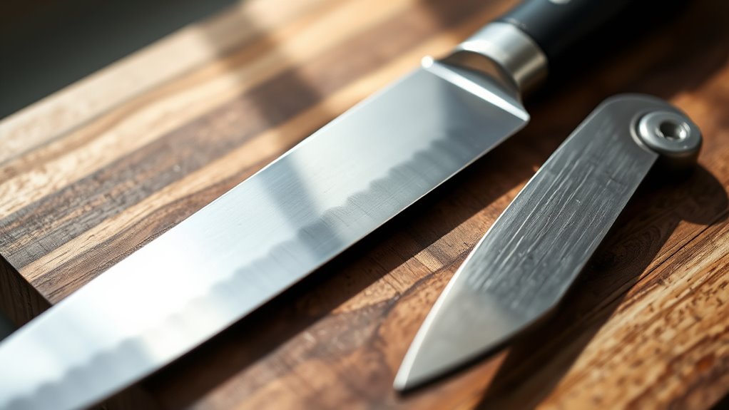 sharpen knives based on usage