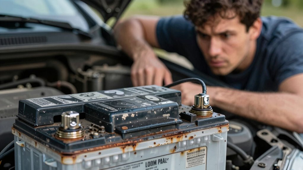 signs of battery failure