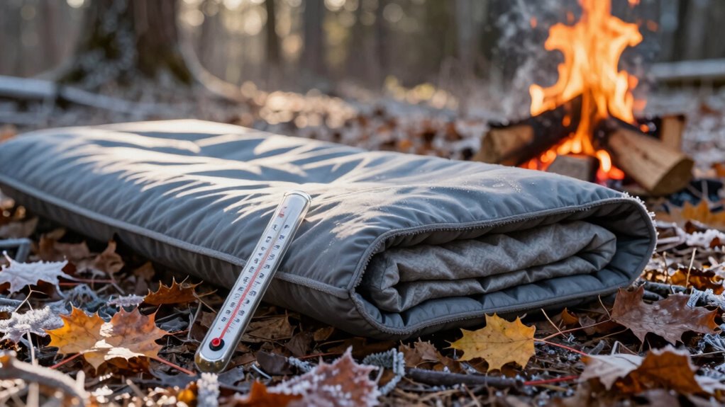 sleep pad insulation test
