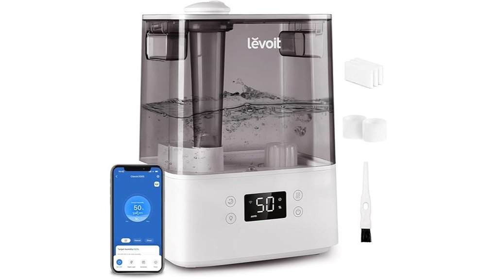 smart control cool mist