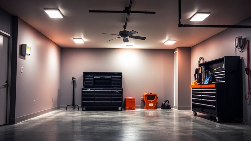 smart garage lighting solutions