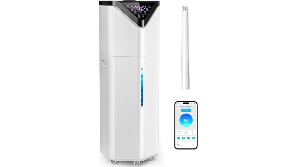 smart humidifier with remote