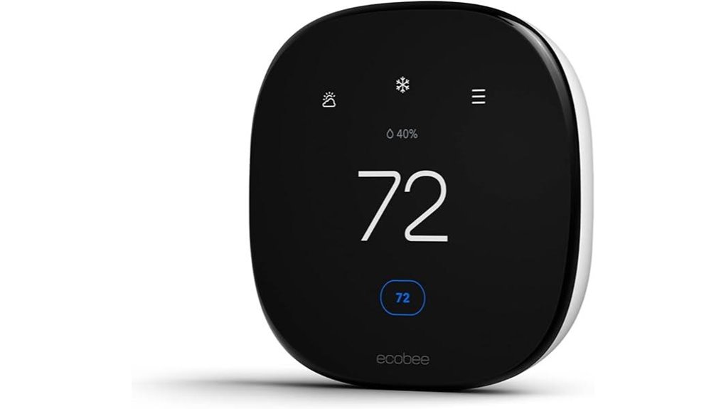 smart thermostat with voice control