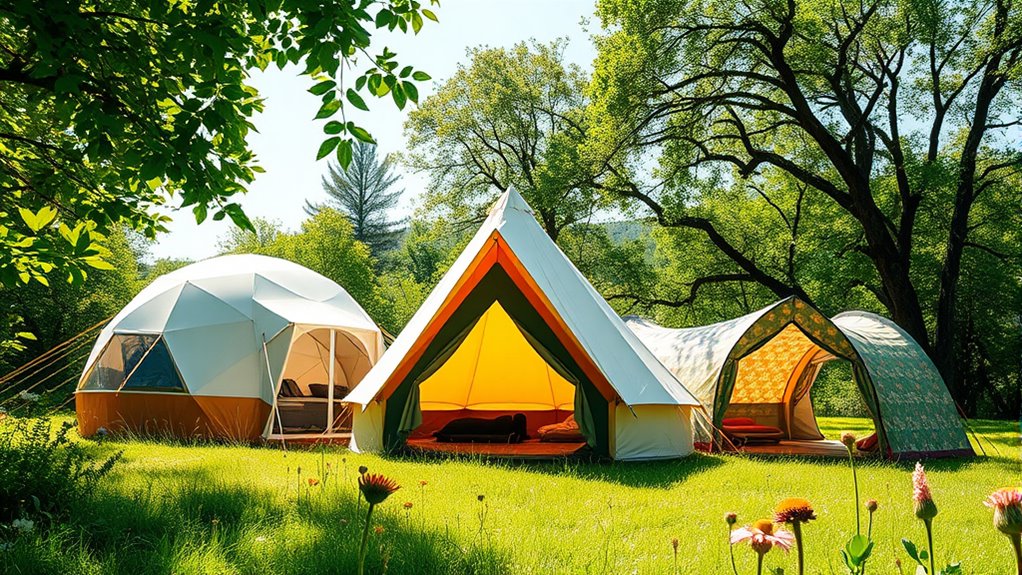 spacious comfortable family camping