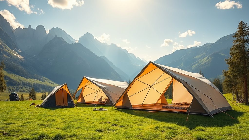 stable spacious weather resistant tents