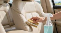 stain free car seat cleaning