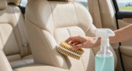 stain free car seat cleaning