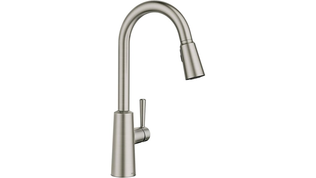 stainless kitchen faucet design