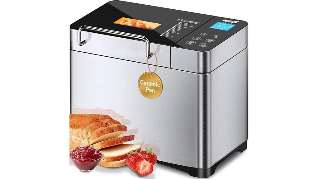 stainless steel bread maker