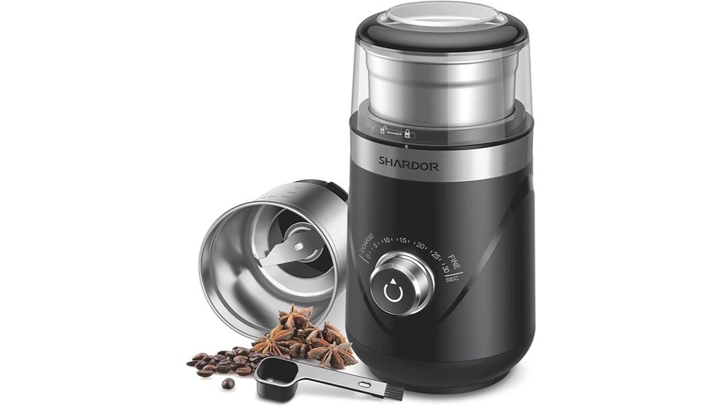 stainless steel coffee grinder