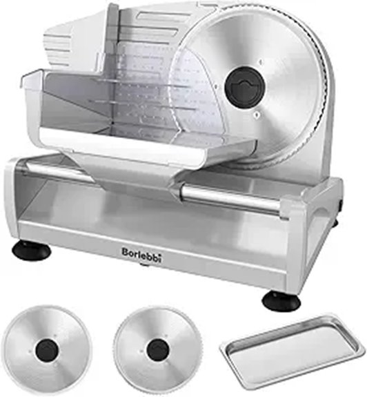 stainless steel meat slicer