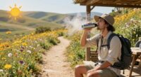 stay hydrated avoid heat