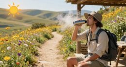 stay hydrated avoid heat