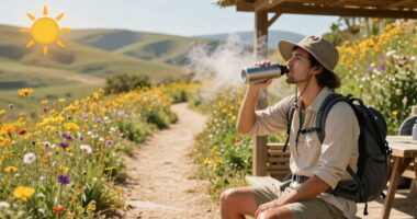 stay hydrated avoid heat