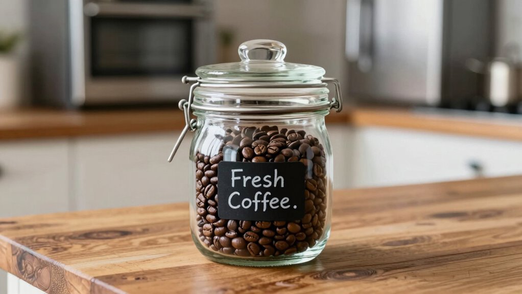 store coffee airtight and consistent