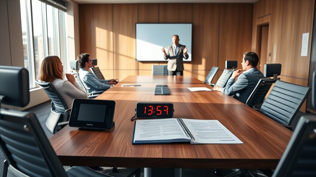 strict time limits enhance efficiency