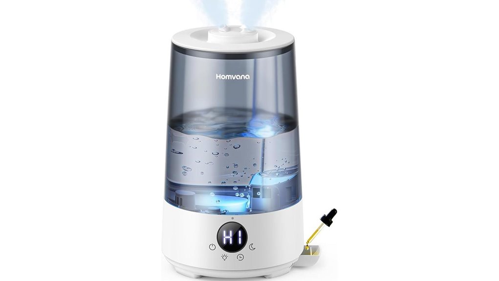 stylish bedroom humidifier device