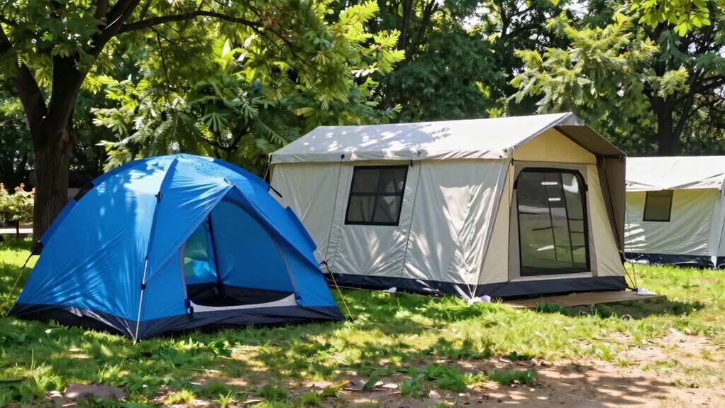 tent types comparison explained