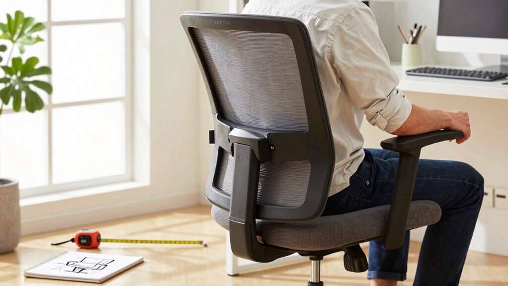 test chair adjustability and comfort