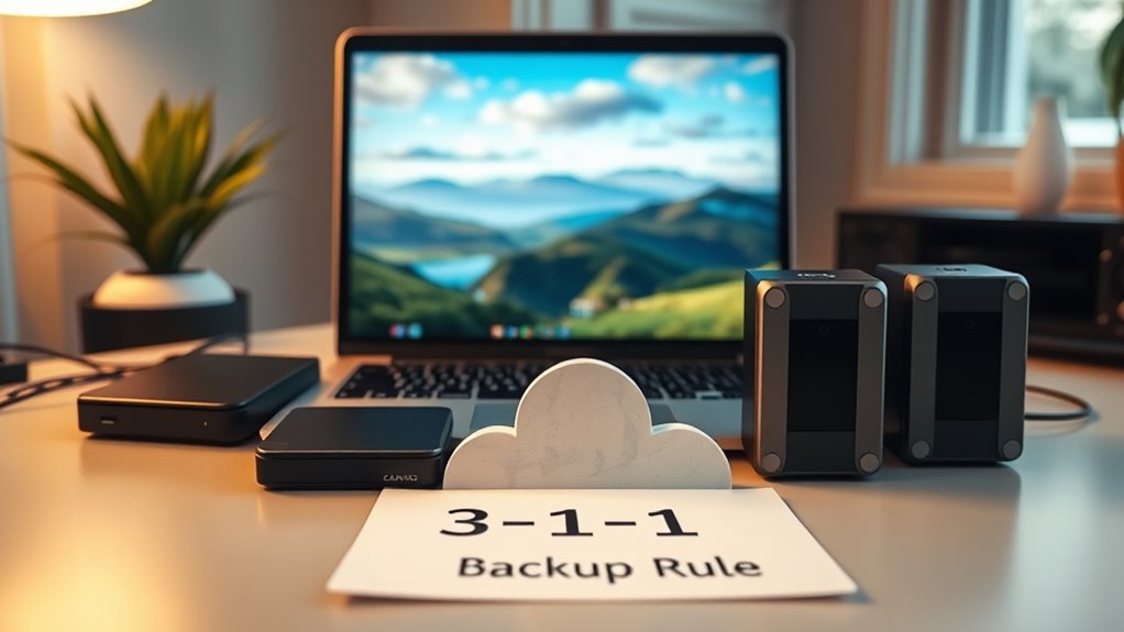 three copies two media