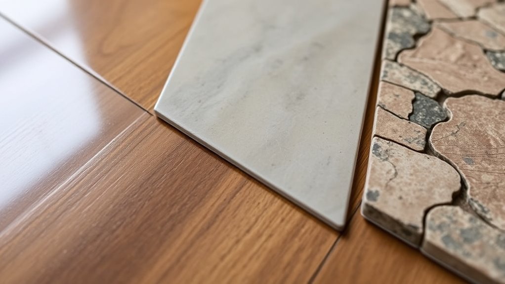 tile composition and manufacturing