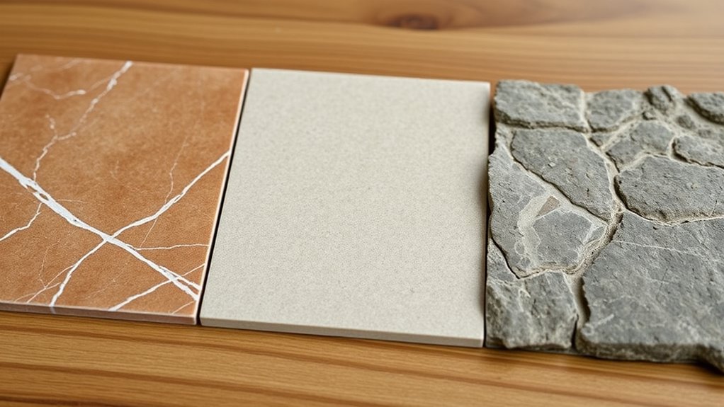 tile material comparison guide