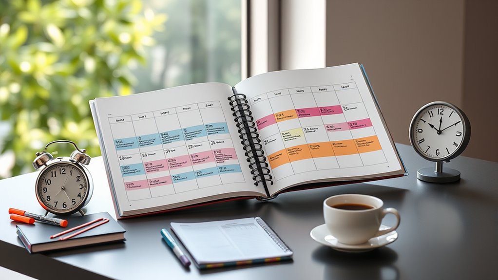 time management through blocking