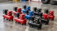 top car tire compressors