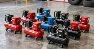top car tire compressors