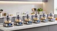 top dough food processors
