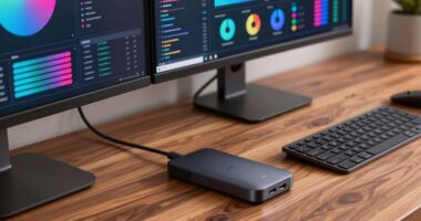 top dual monitor usb c docks