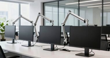 top heavy duty monitor arms