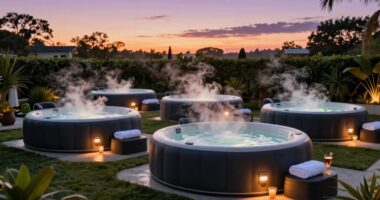 top inflatable hot tubs