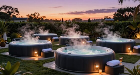 top inflatable hot tubs