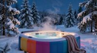 top inflatable winter hot tubs