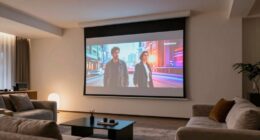 top motorized projector screens