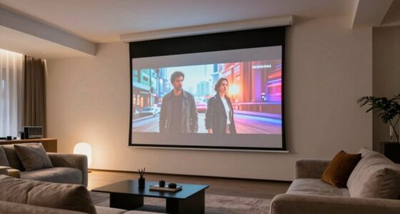 top motorized projector screens