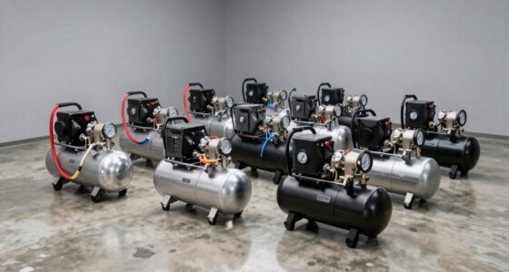 top painting air compressors