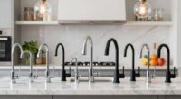 top pull down faucets