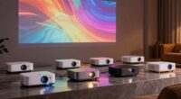 top short throw projectors