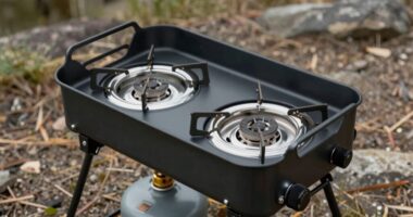 top two burner propane stoves