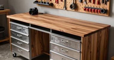 top workbenches with storage