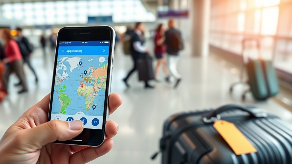 track luggage with technology