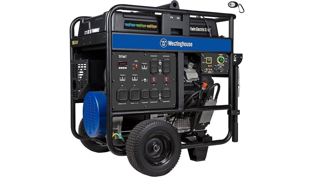 tri fuel portable generator powerhouse