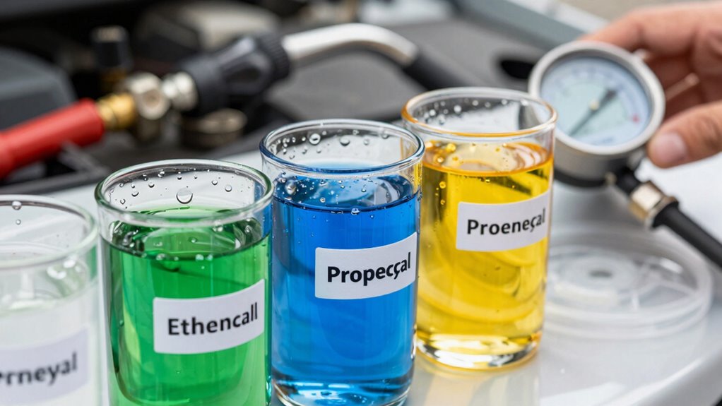 types of coolant options