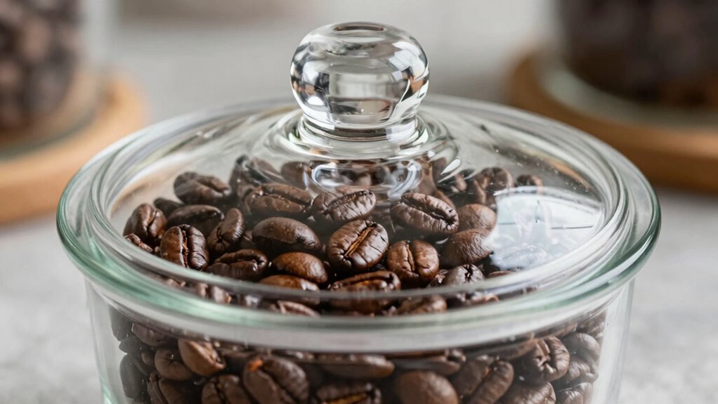 use opaque airtight containers