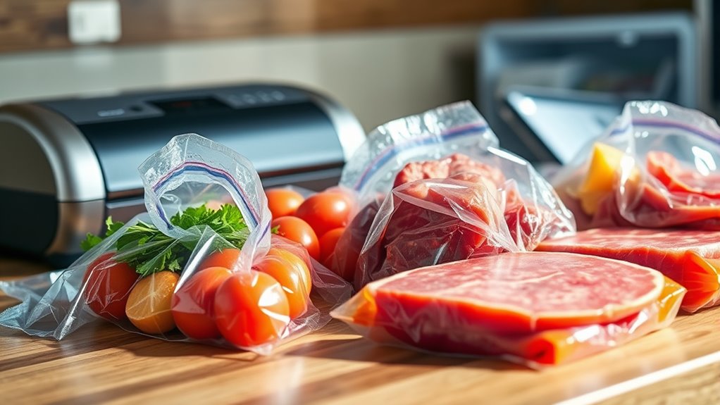 vacuum sealing prevents freezer burn