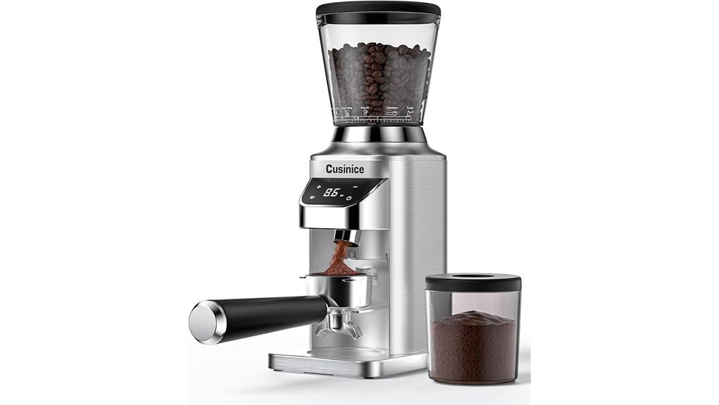 versatile coffee grinding options