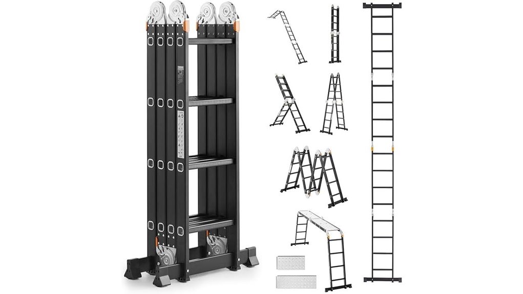 versatile folding ladder design