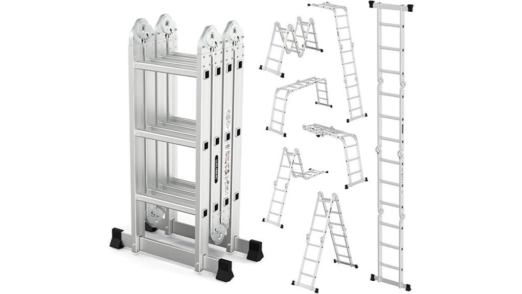 versatile heavy duty folding ladder